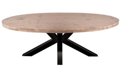 Ovale tafels Ovale tafel steigerhout