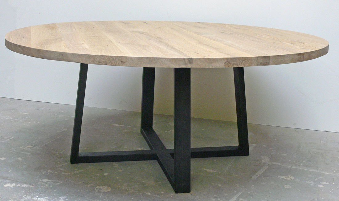 Tafel Texel industriele ronde tafel