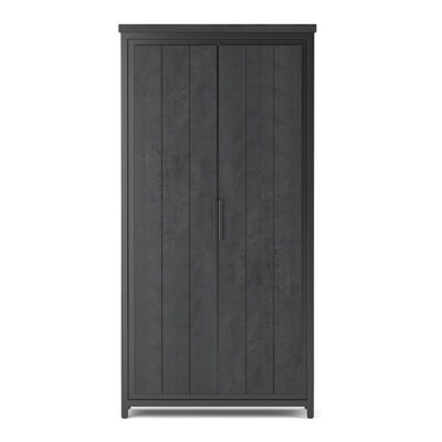 Kast Cod Zwart 2-Deurs Big