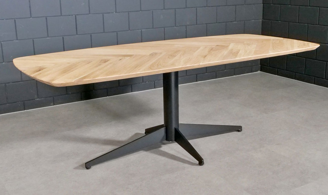 Visgraat tafel Max Visgraat tafel Max - Afbeelding 3